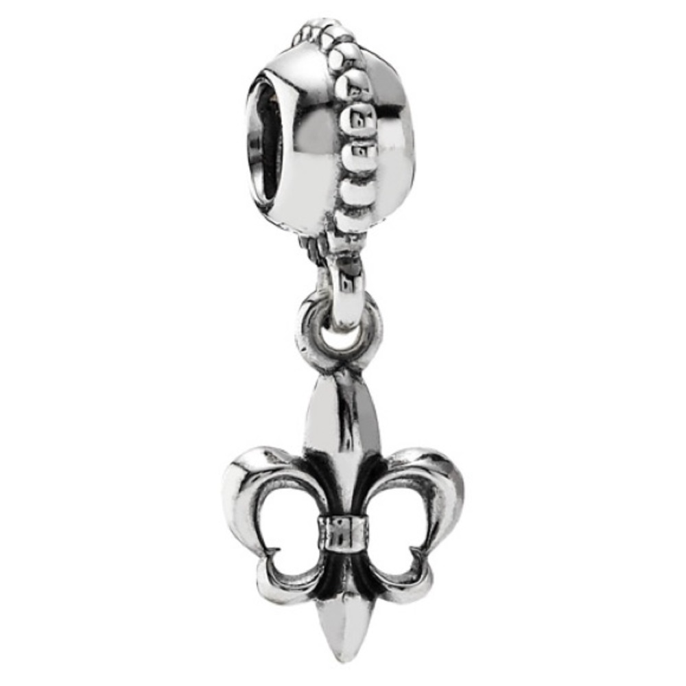Pandora fleur de lis charm